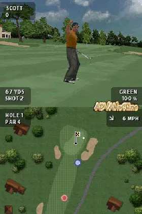 Tiger Woods PGA Tour (Japan) screen shot game playing